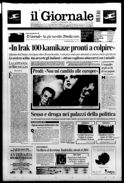 Il giornale : quotidiano del mattino